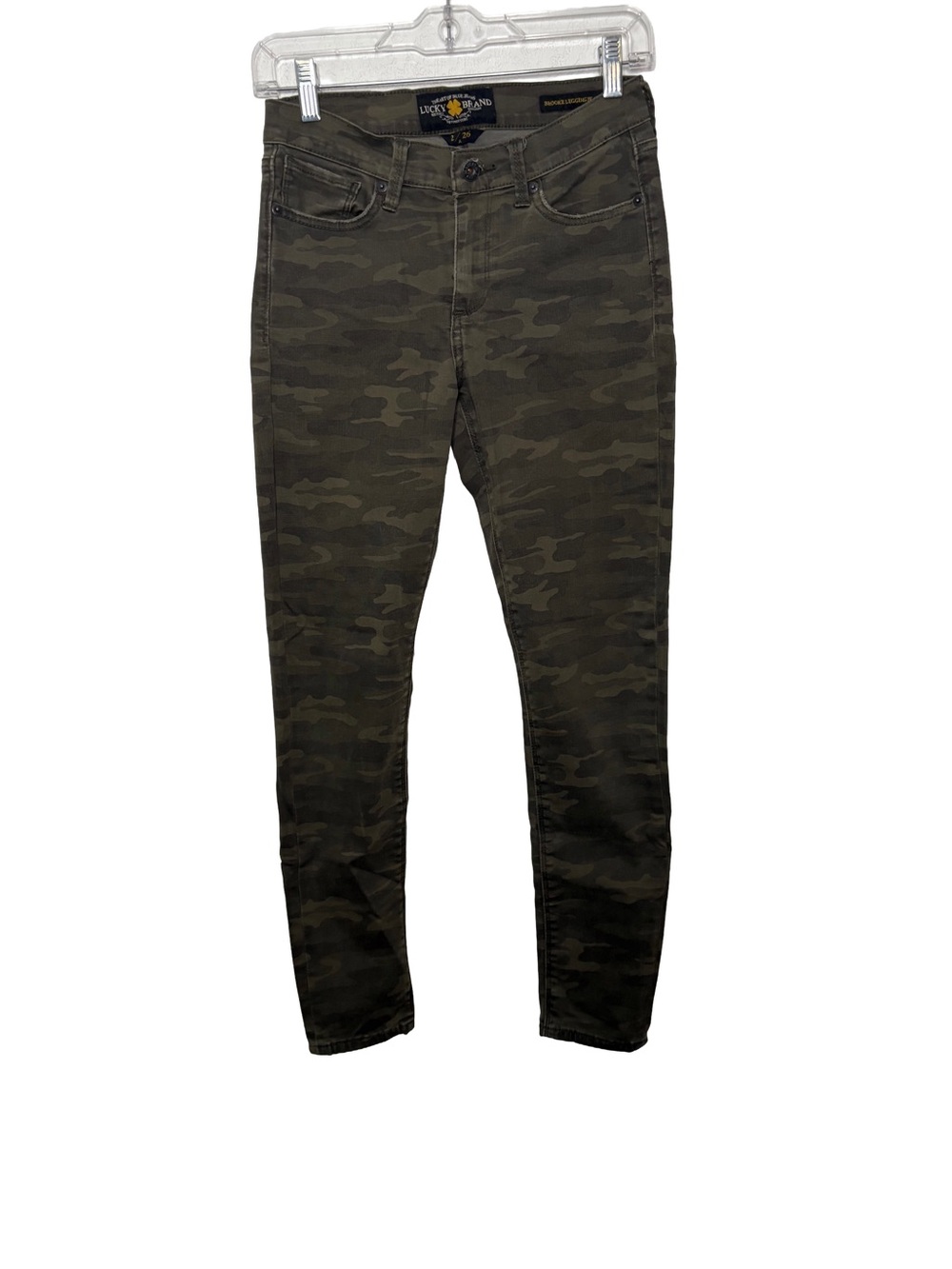 Lucky Brand Women’s Camo Brooke Leggings Jeans - Olive Camo